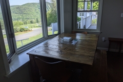 Main House Apartment Dining Table with View